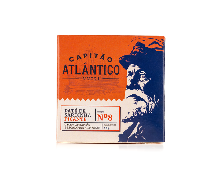 Capitão Atlântico Spicy Sardine Pate 75g